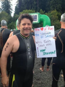 Sean Astin, one of those inspiring celebrities who did an Ironman 70.3